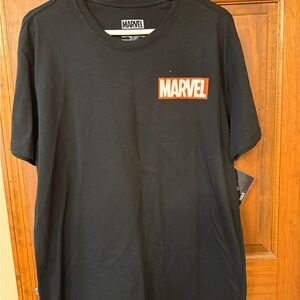 Marvel Black Spider-Man Tshirt, men’s Large